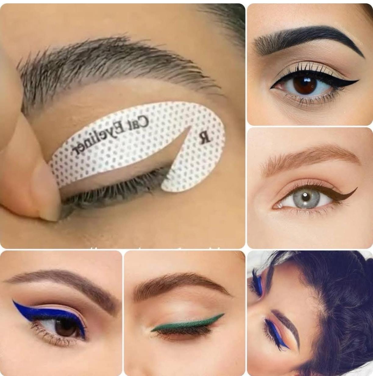 ايلاينر الوان سيفورا + استيكر هدية لرسم الايلاينر